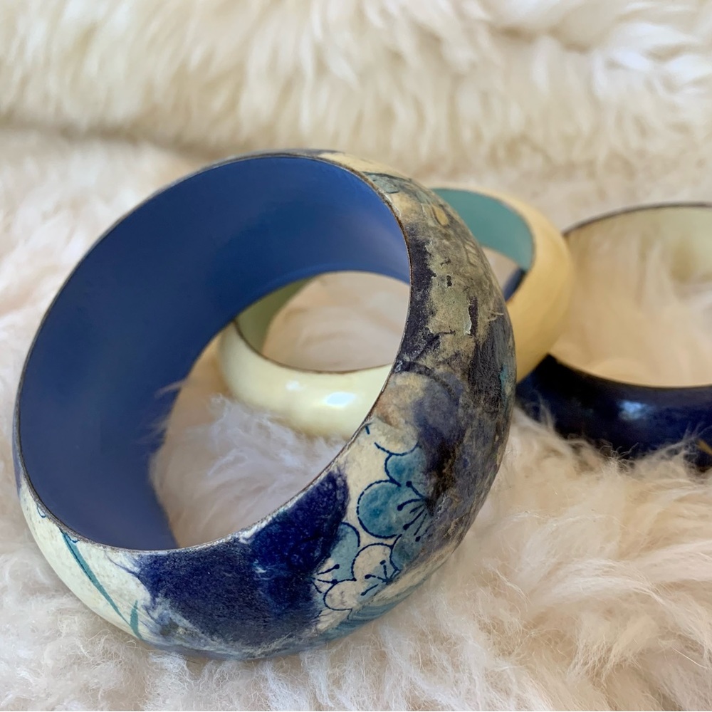 Handmade Bangle Set… “By The Sea”